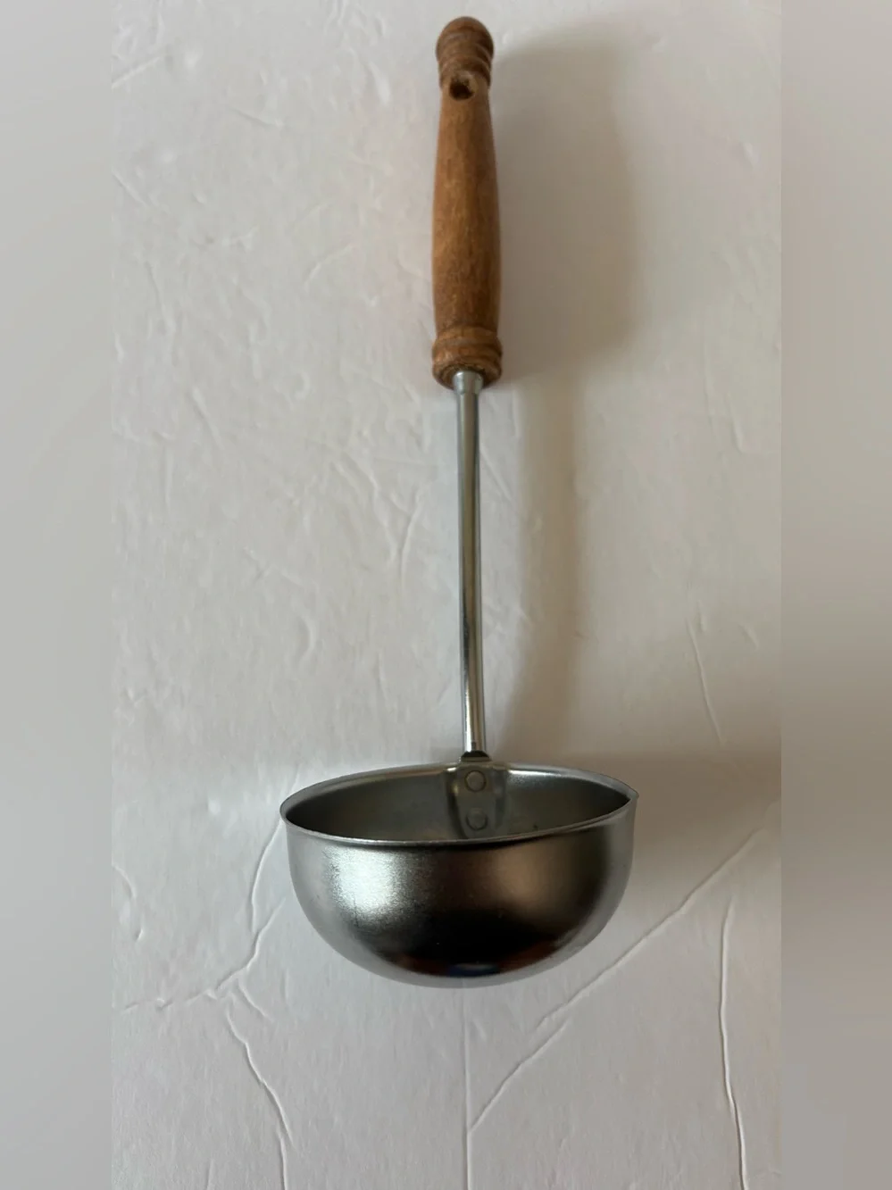 EKCO Made in the USA Ladle Wood and Stainless Steel
